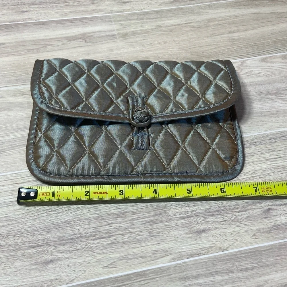 BRIGHTON / Your True Color Gold Iridescent Carry All Pouch
